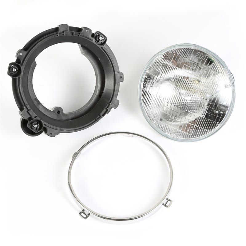 OMIX — Omix Headlight Assy With Bulb LH 97-06 Wrangler TJ