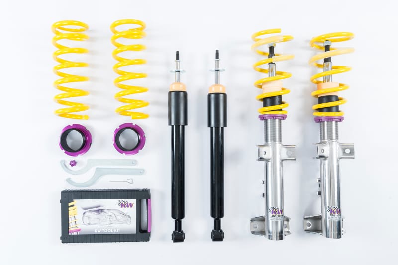 KW — Height adjustable stainless steel coilovers with adjustable rebound damping
KW V2 COMFORT KIT - 18025046