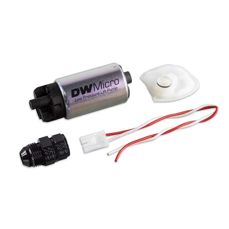 DeatschWerks — -8AN 210lph low pressure lift fuel pump
DWMicro lift pump with 8AN outlet