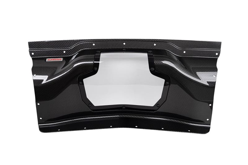 CORSA Performance — Corsa Performance C8 Corvette Carbon Fiber Trunk Panel with Polycarbonate Window