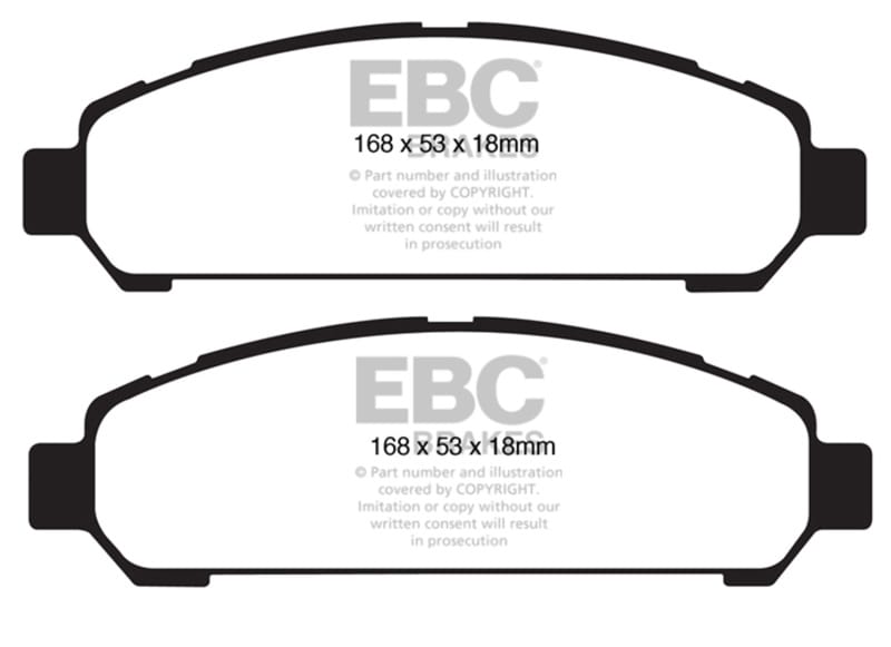 EBC — Ultimax OEM Replacement Brake Pads