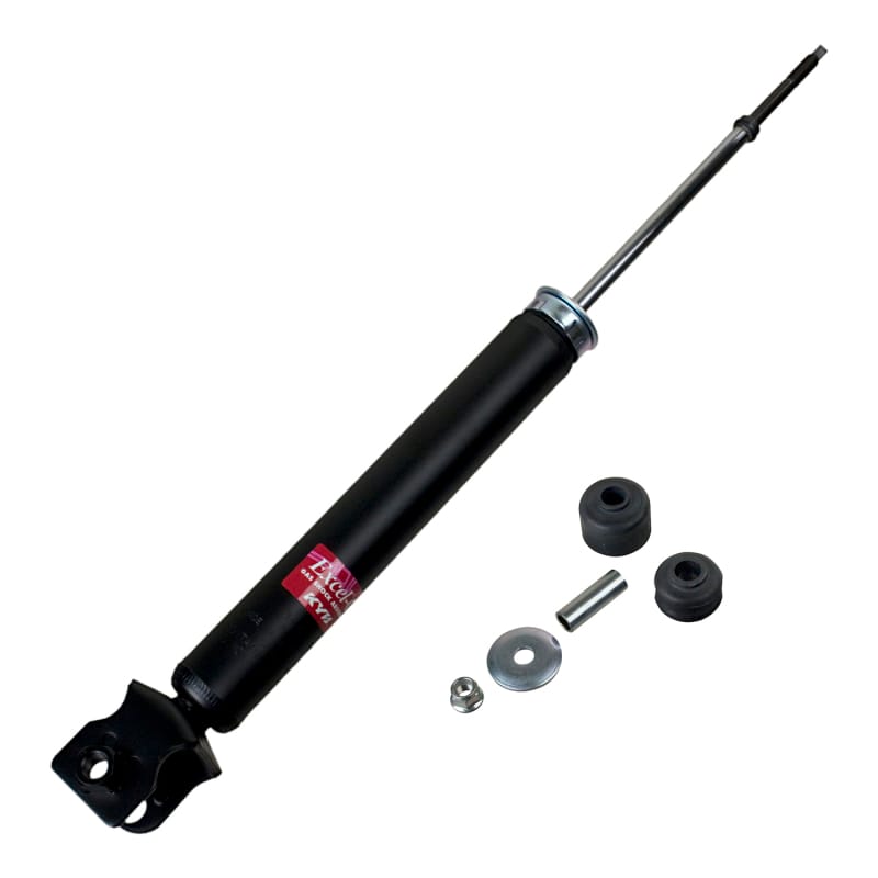 KYB — Ride Comfort may be important, but restoring a vehicles Ride Control, stability, stopping, lane change responsiveness and handling is critical. KYB Excel-G Shocks and Struts are designed for the most important performance purpose: Restoring the vehicles original capabilities. KYB is a world leading supplier of shocks and struts to new vehicle manufacturers and the Excel-G is made on the very same KYB OE assembly lines, uses the same OE quality components and is calibrated to restore original, de
Gas Shock