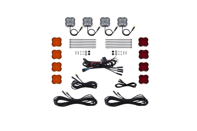 Diode Dynamics — Stage Series Single Color 4 Pack Rock Lights.