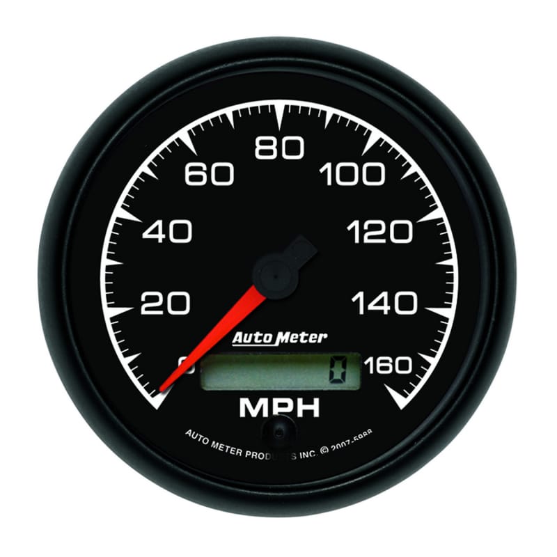 AutoMeter — GAUGE, SPEEDOMETER, 3 3/8", 160MPH, ELEC. PROGRAMMABLE, ES