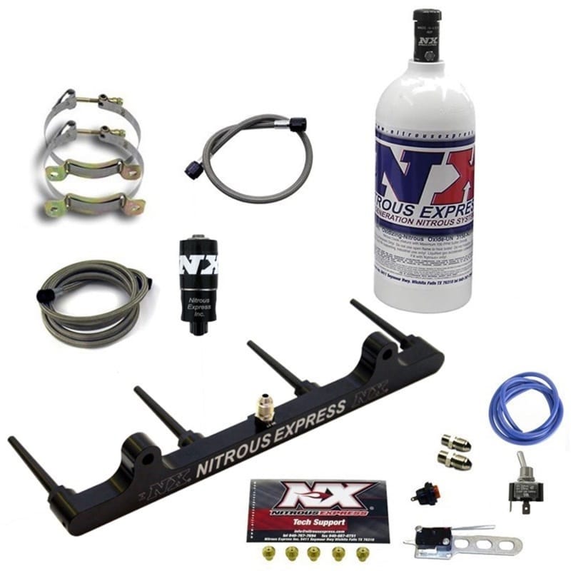 Nitrous Express — Nitrous Express Billet Spray Bar Nitrous Kit for Hayabusa
Injection System Kit
N2OIntCoolSprBar