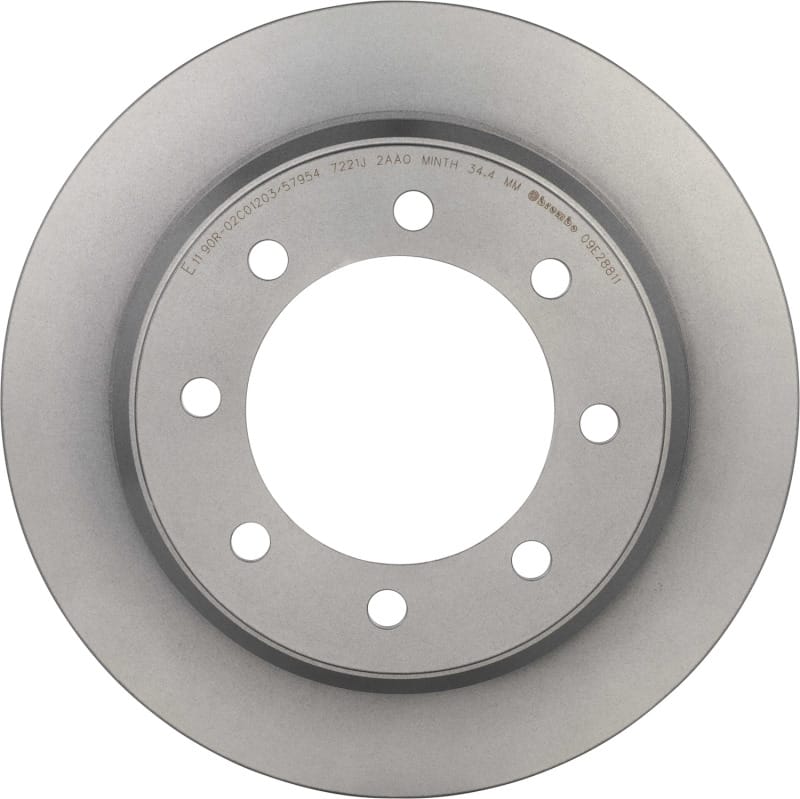Brembo OE — Premium UV Coated Rear Brake Rotor