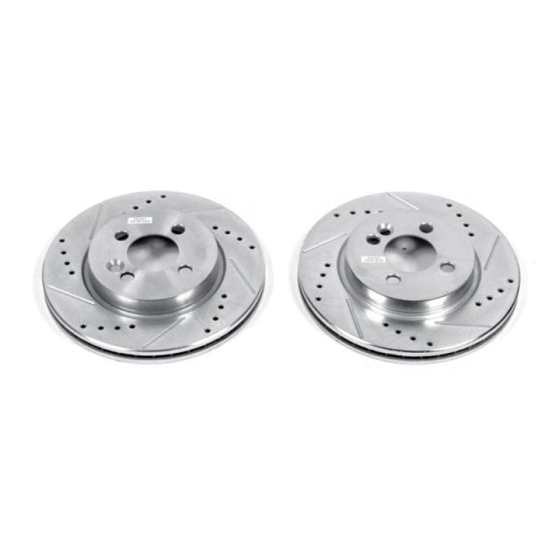 PowerStop — PowerStop Evolution Performance Drilled, Slotted & Plated Brake Rotor Pair