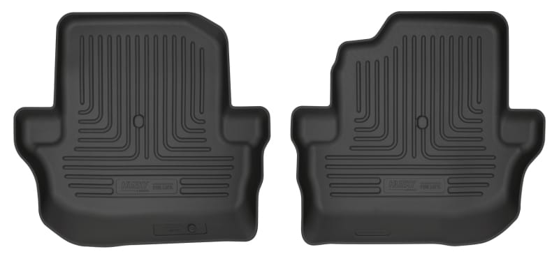 Husky Liners — Husky Liners 19-24 Jeep Wrangler JL 2dr. Weatherbeater 2nd Seat Black Floor Liner