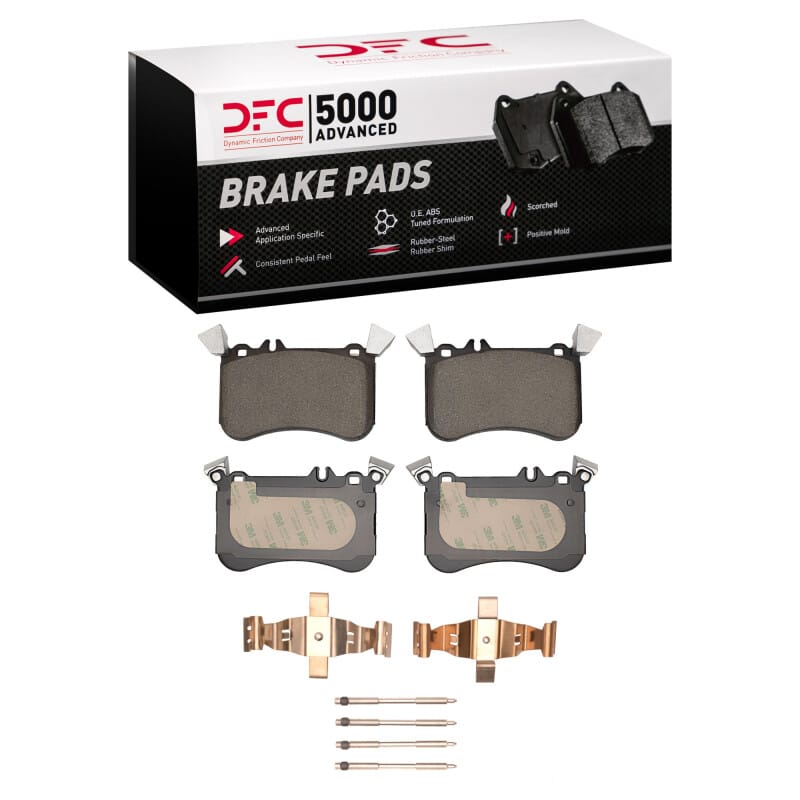 DFC — DFC 14-15 Mercedes-Benz CLA45 AMG Front 5000 Advanced Ceramic Brake Pads and Hardware Kit