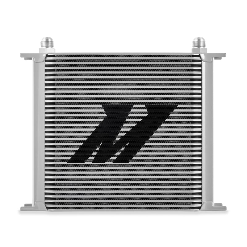 Mishimoto — Universal Oil Cooler, 34-Row, Silver