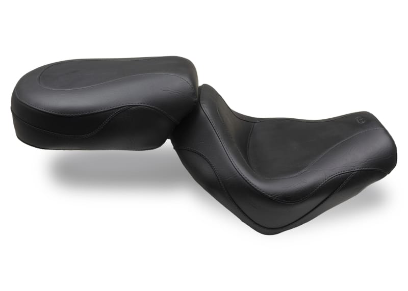 Mustang Motorcycle — Mustang 04-09 Honda VTX1300C Sport Touring 2PC Seat - Black