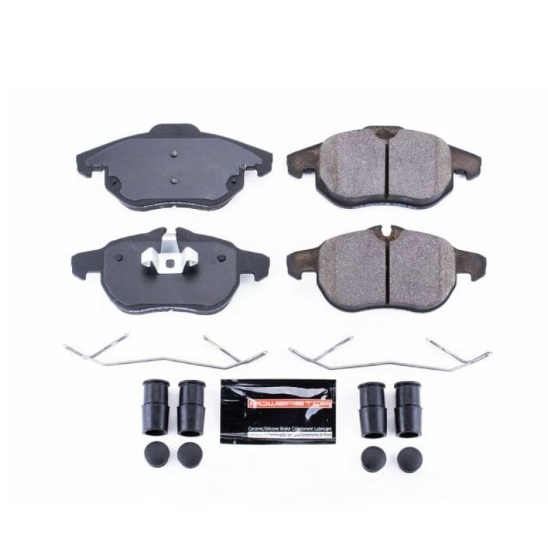 PowerStop — PowerStop - Z23 Daily Driver Carbon-Fiber Ceramic Brake Pads with Hardware Kit