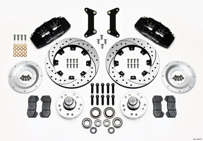 Wilwood — KIT,FRONT,G-BODY,80-87,DP6,FORGED HUB 12.19 VENTED,DRILLED