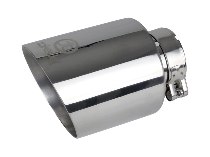 aFe — Takeda 304 Stainless Steel Clamp-on Exhaust Tip Polished