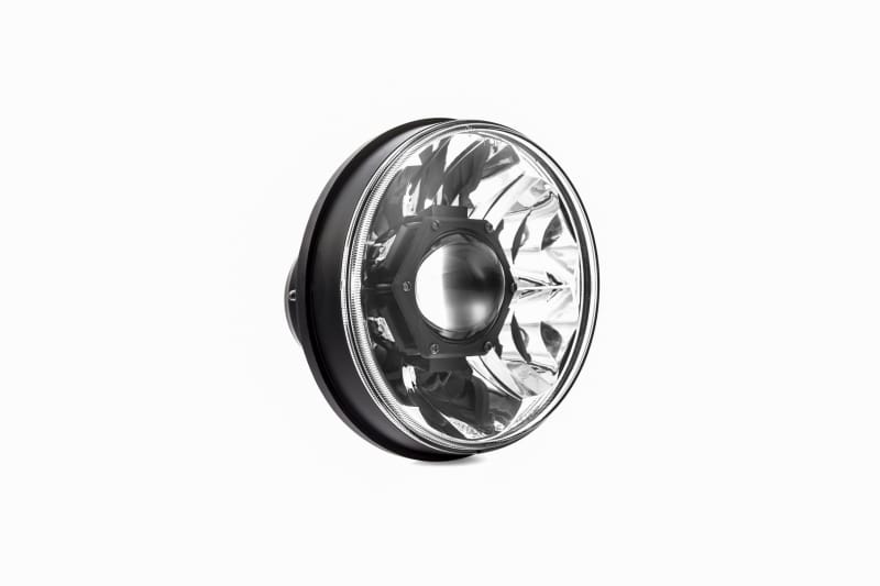 KC HiLiTES — KC Headlight Gravity LED 7in 1-Light 2007-2018 Jeep Wrangler JK
Headlight; Gravity LED Pro 7in. DOT Jeep JK 07-18 (ea)