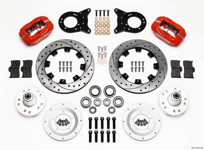 Wilwood — KIT,FRONT,MUSTANG 70-73,FDLI,12.19 SRP,RED
