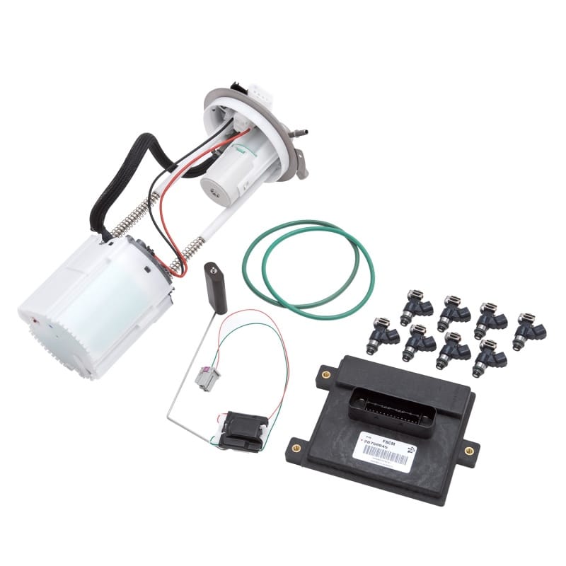 Edelbrock — E-Force Supplemental Fuel Pump Kit 2007-09 GM 1500 Crew & Extended Cab Trucks
Supercharger Supplemental Fuel Pump Kit