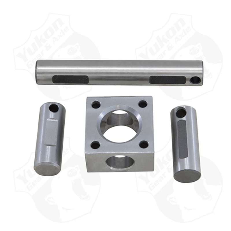 Yukon Gear & Axle — STD open or TracLoc cross pin shafts & block in four pinion design for 9" Ford. 
STD open or TracLoc cross pin shafts/block in four pinion design for 9in. Ford.