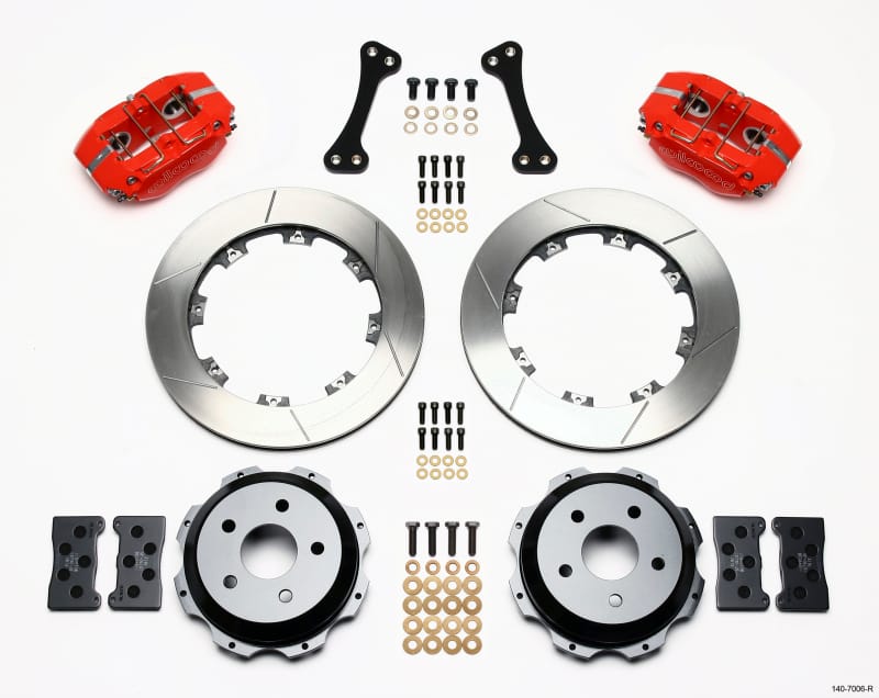 Wilwood — KIT,REAR,WRX,SUBARU,12.19 ROTOR RED