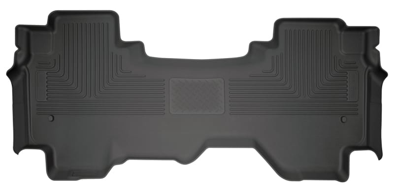 Husky Liners — Husky Liners 2019+ Dodge Ram 1500 Quad Cab WeatherBeater 2nd Seat Black Floor Liners