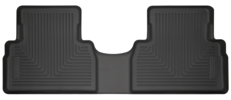 Husky Liners — Husky Liners 2019 Hyundai Santa Fe WeatherBeater 2nd Row Black Floor Liners