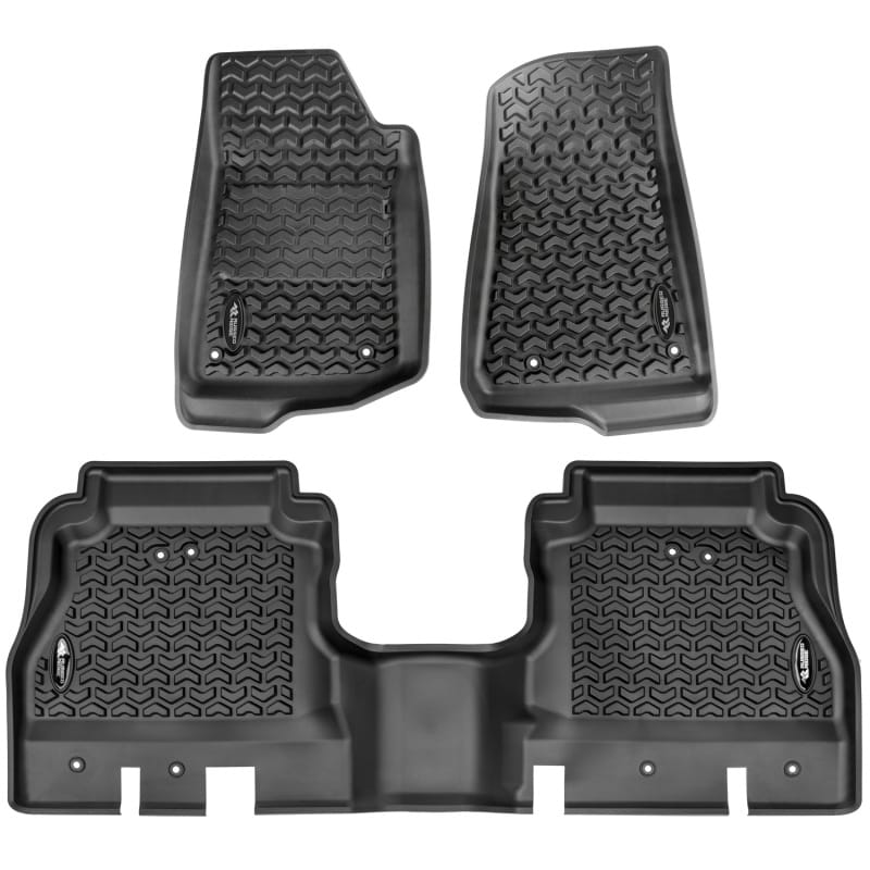 Rugged Ridge — ALL TERRAIN FLOOR LINERS-OMIX
Floor Liner Kit