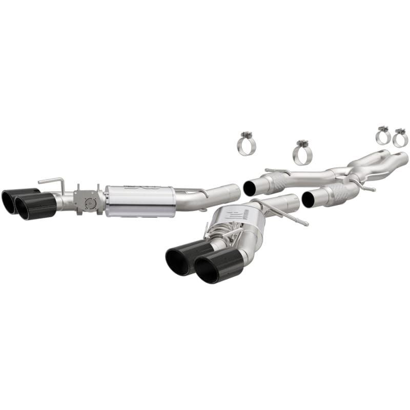 Magnaflow — Competition Series Carbon Fiber Tips Cat-Back System
Competition Series Stainless 3 in Cat-Back