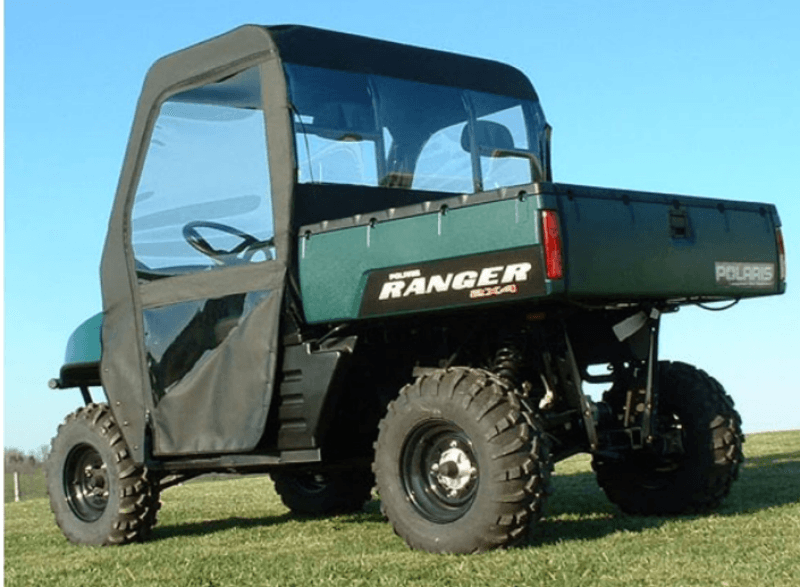 Seizmik — Seizmik 09+ Polaris Ranger 570/700/800 Full-Size Soft Door with Rear Window