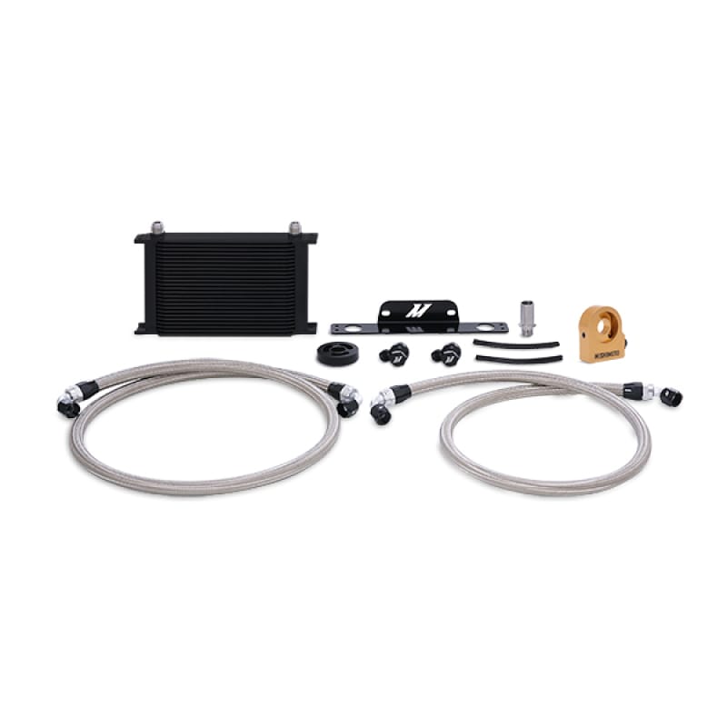 Mishimoto — Oil Cooler Kit, Black, Thermostatic, fits Chevrolet Camaro SS 2010-2015