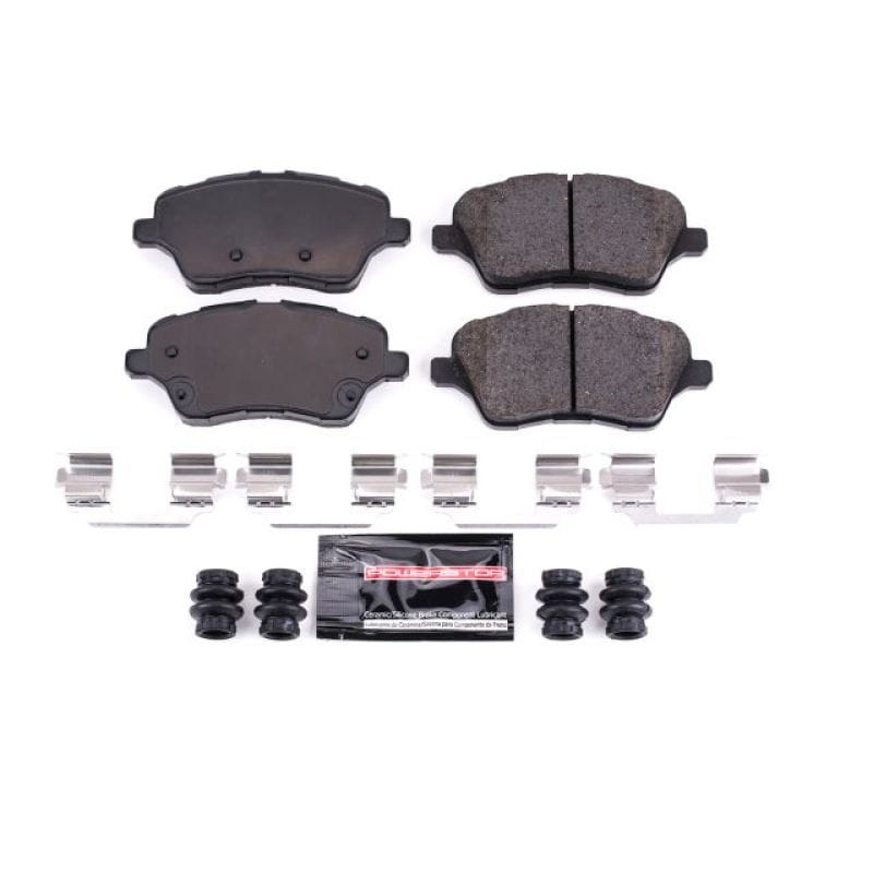 PowerStop — PowerStop - Z23 Daily Driver Carbon-Fiber Ceramic Brake Pads with Hardware Kit