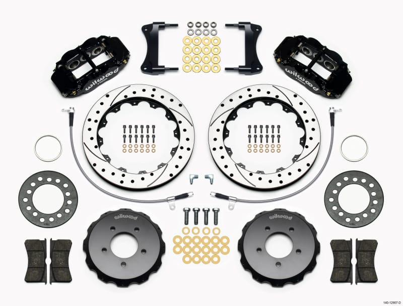 Wilwood — KIT,FRONT,MAZDA,MIATA,06-15,FNSL6R 12.88x1.10,REAR MT,SRP,W/LINES