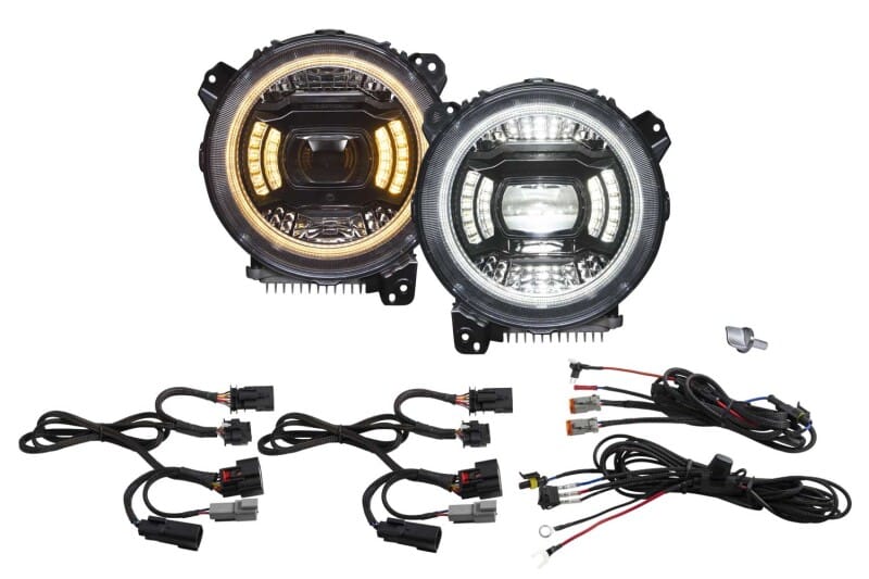 Diode Dynamics — Full LED Headlights for the Jeep JL Wrangler.