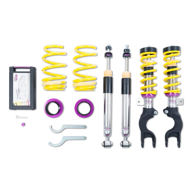 KW — Height Adjustable Coilovers with Independent Compression and Rebound Technology