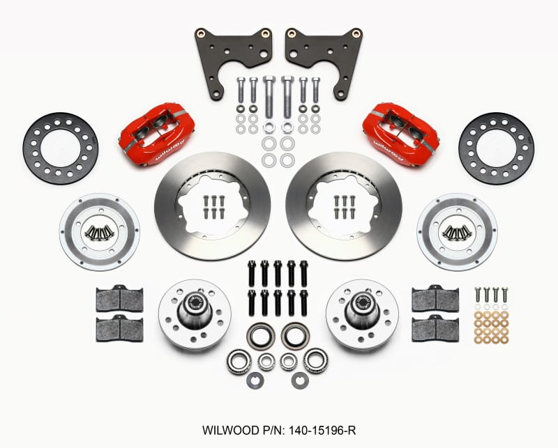 Wilwood — KIT,FRONT,MOPAR,C-BODY,DRUM,FDLI,11.00 RED