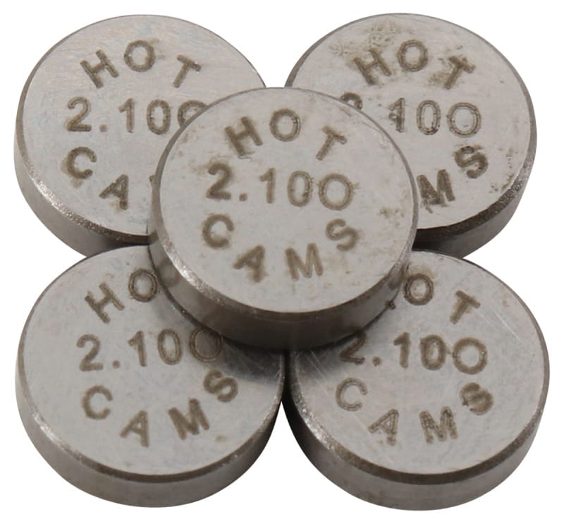 Hot Cams — Hot Cams 08-13 Yamaha WR 250 R Dual Sport 250cc 2.10mm Shim Kit - 5 Pack