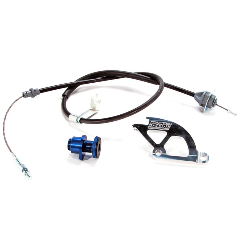 BBK — 1979-1995 MUSTANG HD ADJ CLUTCH CABLE QUADRANT & FW ADJUSTER
Clutch Quadrant And Cable Kit