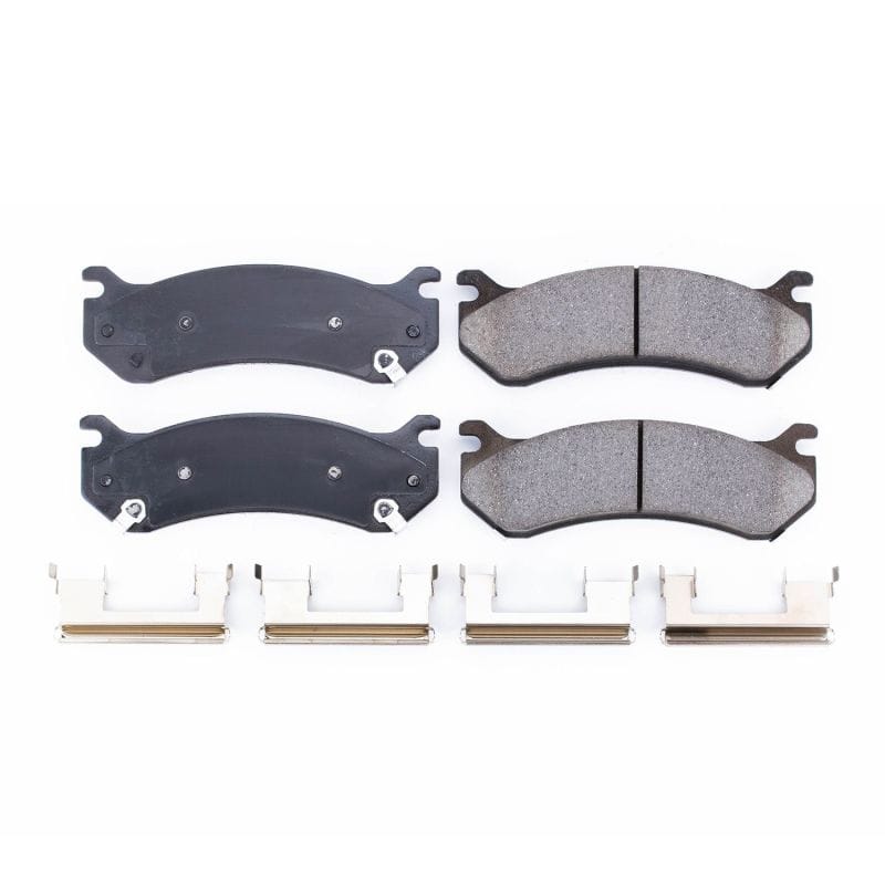 PowerStop — PowerStop - Z17 Low-Dust Ceramic Brake Pads with Hardware
