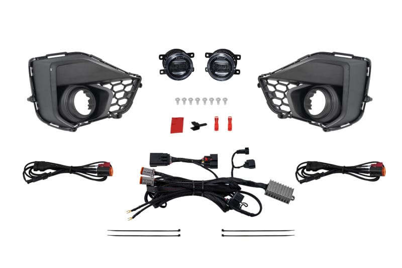Diode Dynamics — Diode Dynamics 2024 Ford Mustang GT Elite Series Add-On Fog Lamp Kit White