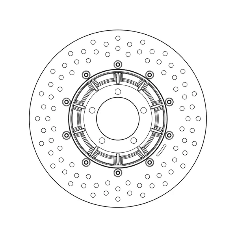 Brembo OE Powersports — Brembo OE 78-86 BMW R45 450cc 260x5mm Brake Disc - Front Floating