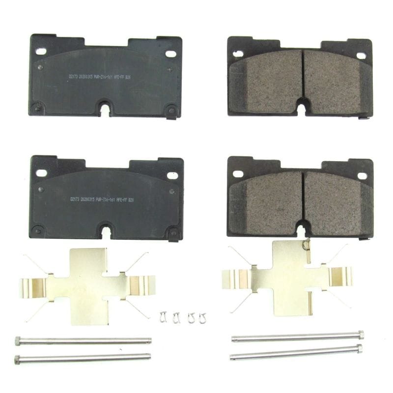 PowerStop — PowerStop - Z17 Low-Dust Ceramic Brake Pads with Hardware