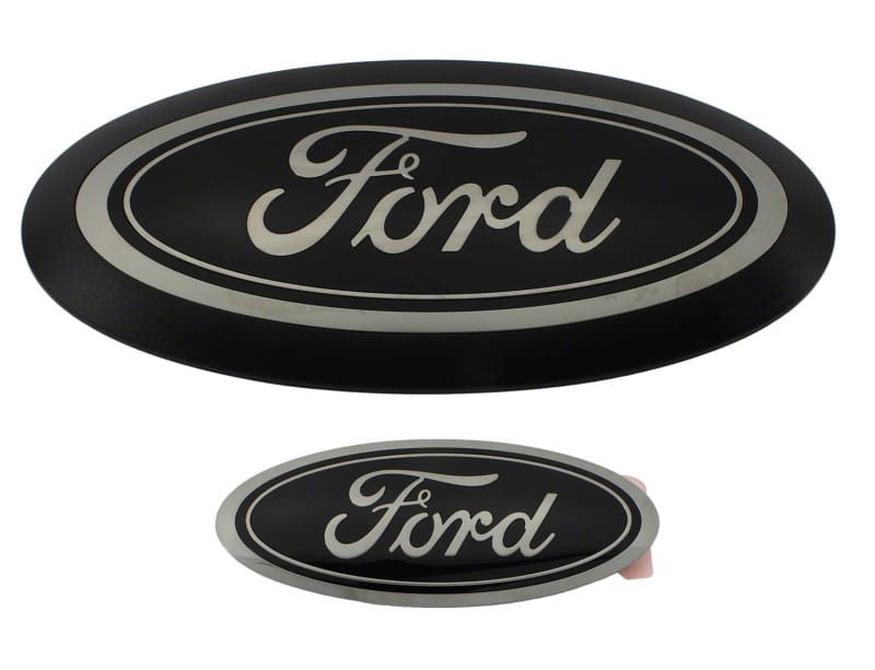 Ford Racing — 2023-2024 Super Duty Black Oval Kit-Without Camera
Ford Oval Emblem