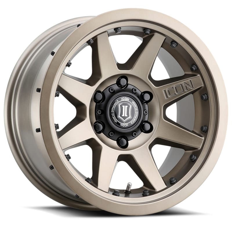 ICON — ICON ALLOYS REBOUND PRO BRONZE - 17 X 8.5 / 6X5.5 / 0MM / 4.75" BS