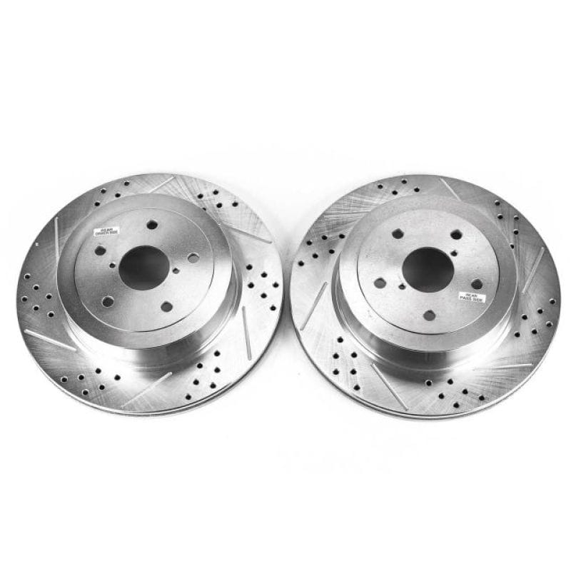 PowerStop — PowerStop Evolution Performance Drilled, Slotted & Plated Brake Rotor Pair