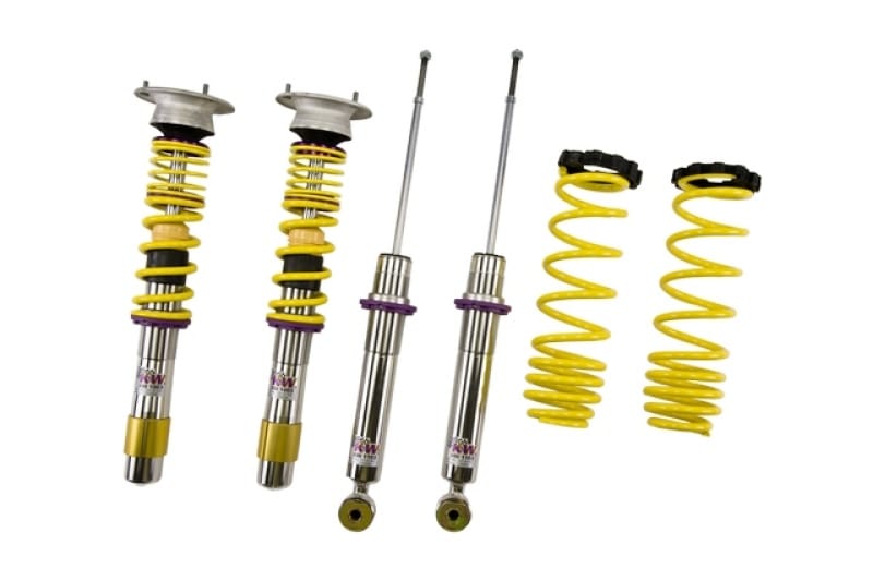 KW — Height adjustable stainless steel coilover system with pre-configured damping
KW COILOVER KIT V1 - 10220018