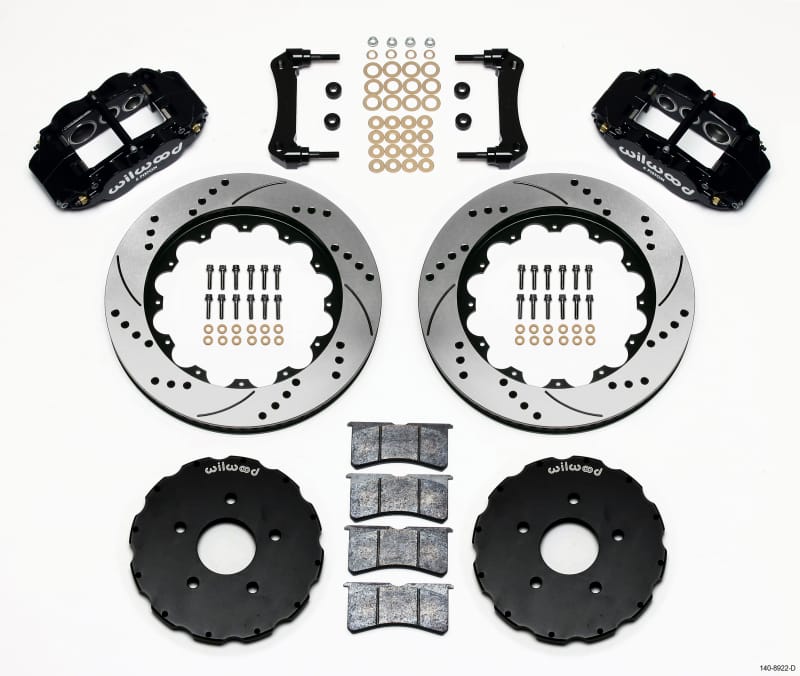 Wilwood — KIT,FRONT,VETTE,97-13,FNSL6R,14.00 ROTOR PERFORMANCE DRILLED