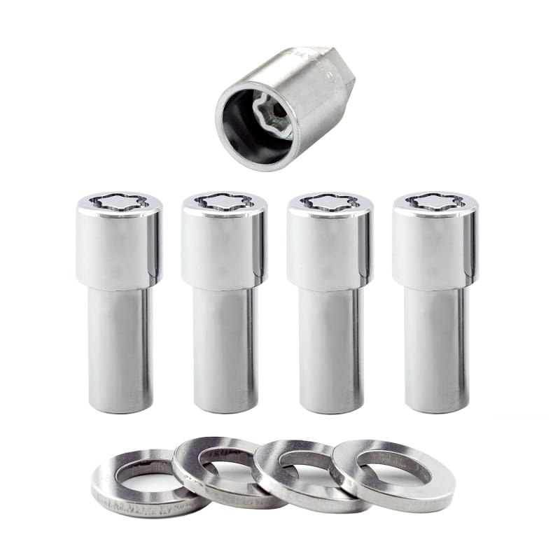 McGard — Mag/Shank Style Wheel Locks-Exposed-Chrome