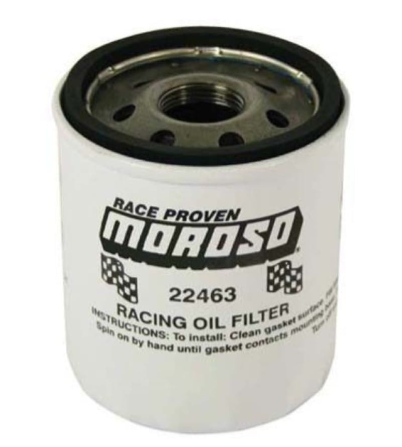 Moroso — Moroso GM LS/Ford 4.6/5.0/5.4/Import 22mm-1.5 Thread 3-1/2in Tall Oil Filter - Racing