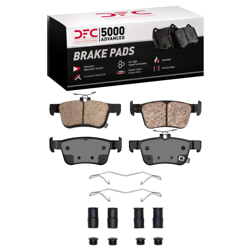 DFC — DFC 5000 Advanced Pads - Ceramic and Hardware Kit