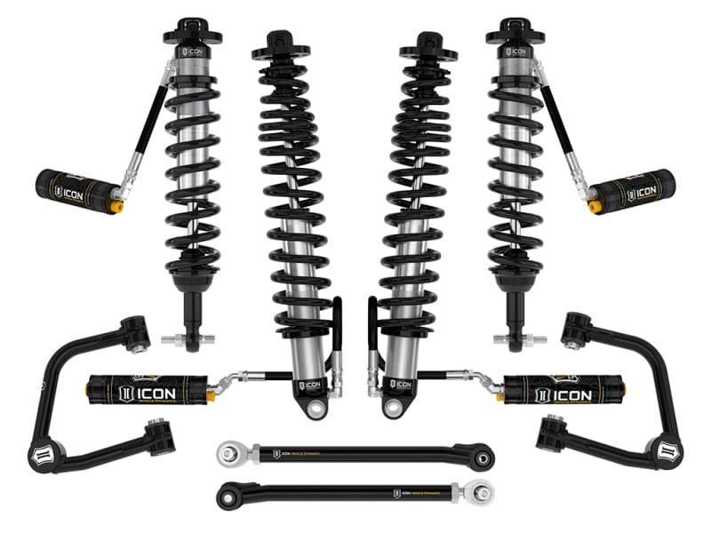 ICON — 21-23 BRONCO NON-SASQ 3-4" LIFT STG 6 SUSPENSION SYSTEM CDCV TUBULAR HEAVY RATE