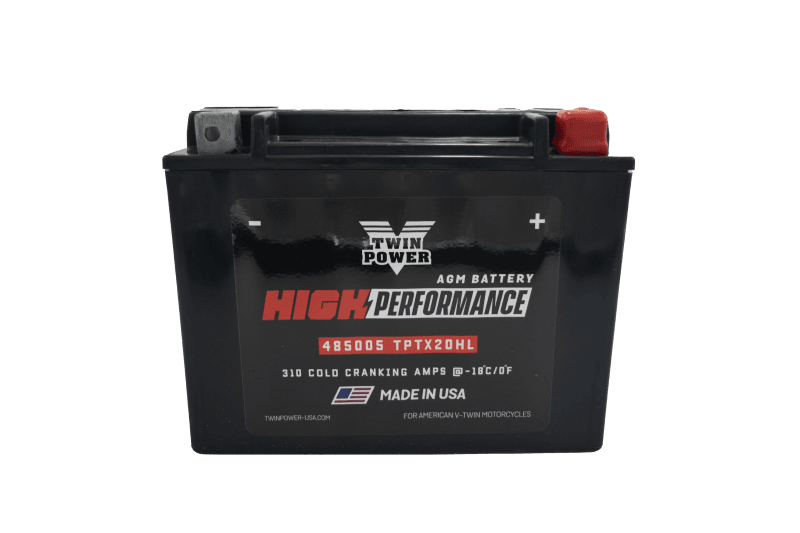 TwinPower — YTX-20HL High Performance Battery, 18Ah, 6-7/8 in. L x 3-7/16 in. W x 6-1/8 in. H
